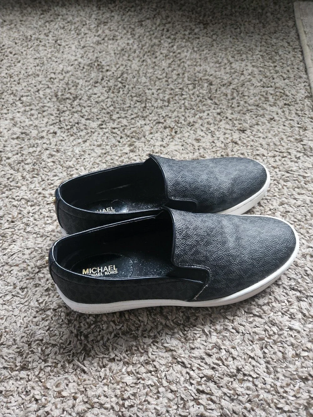 Michael Kors Keaton Logo Slip On Sneakers